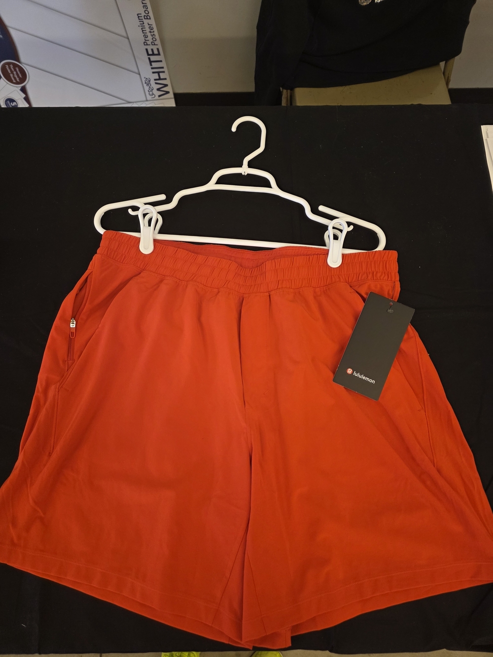 lululemon athletica Men's Bright Red Athletic Shorts